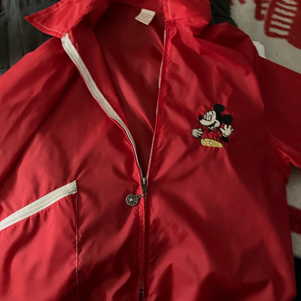 Disney Red Apparel with Logo 1970’s original